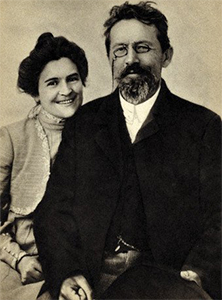 А. П. Чехов и О. Л. Книппер (1901 год)